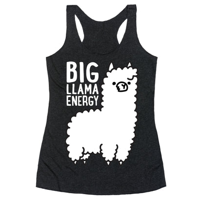 Big Llama Energy Racerback Tank
