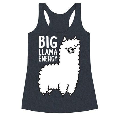 Big Llama Energy Racerback Tank