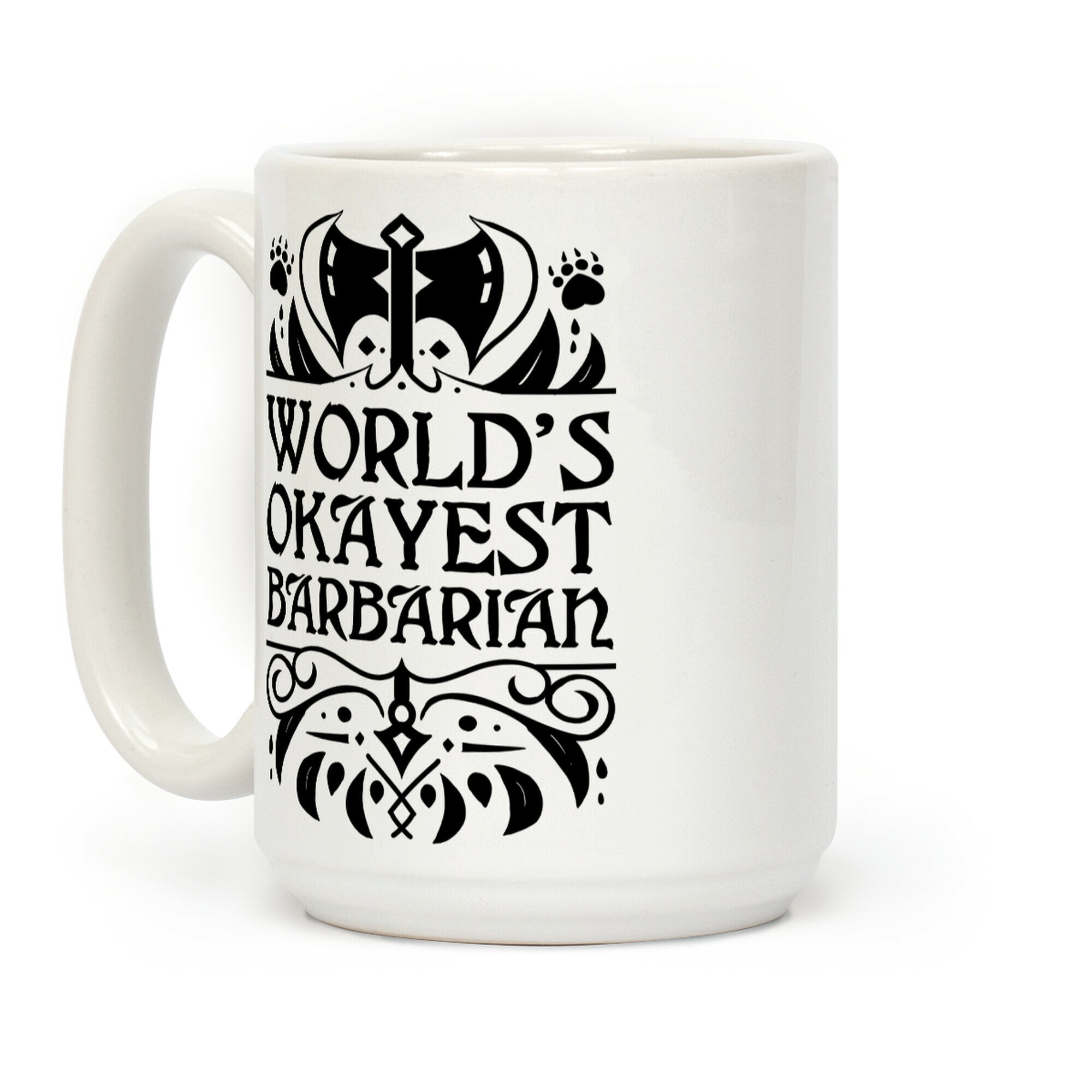 World's Okayest Barbarian Coffee Mug