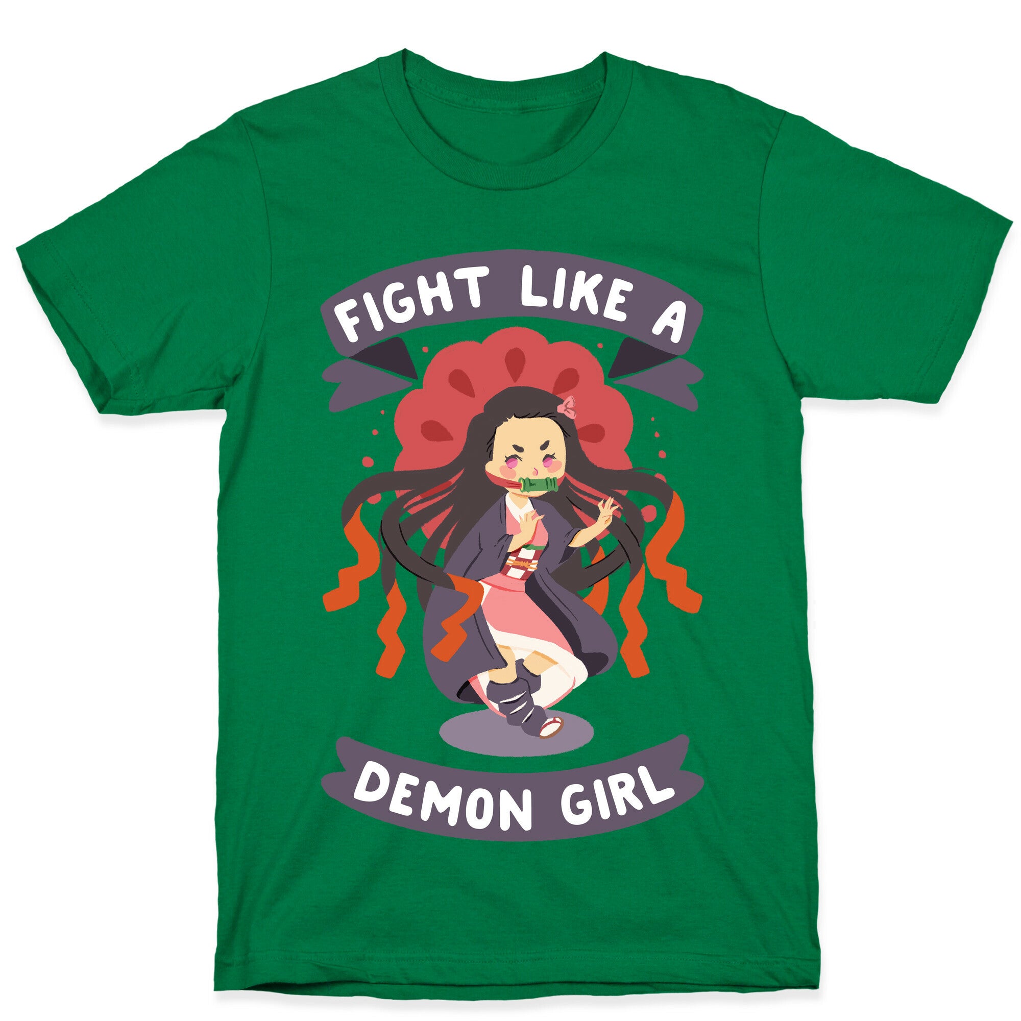 Fight Like a Demon Girl Nezuko T-Shirt