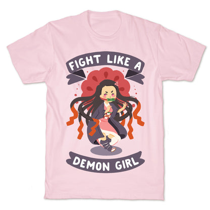 Fight Like a Demon Girl Nezuko T-Shirt