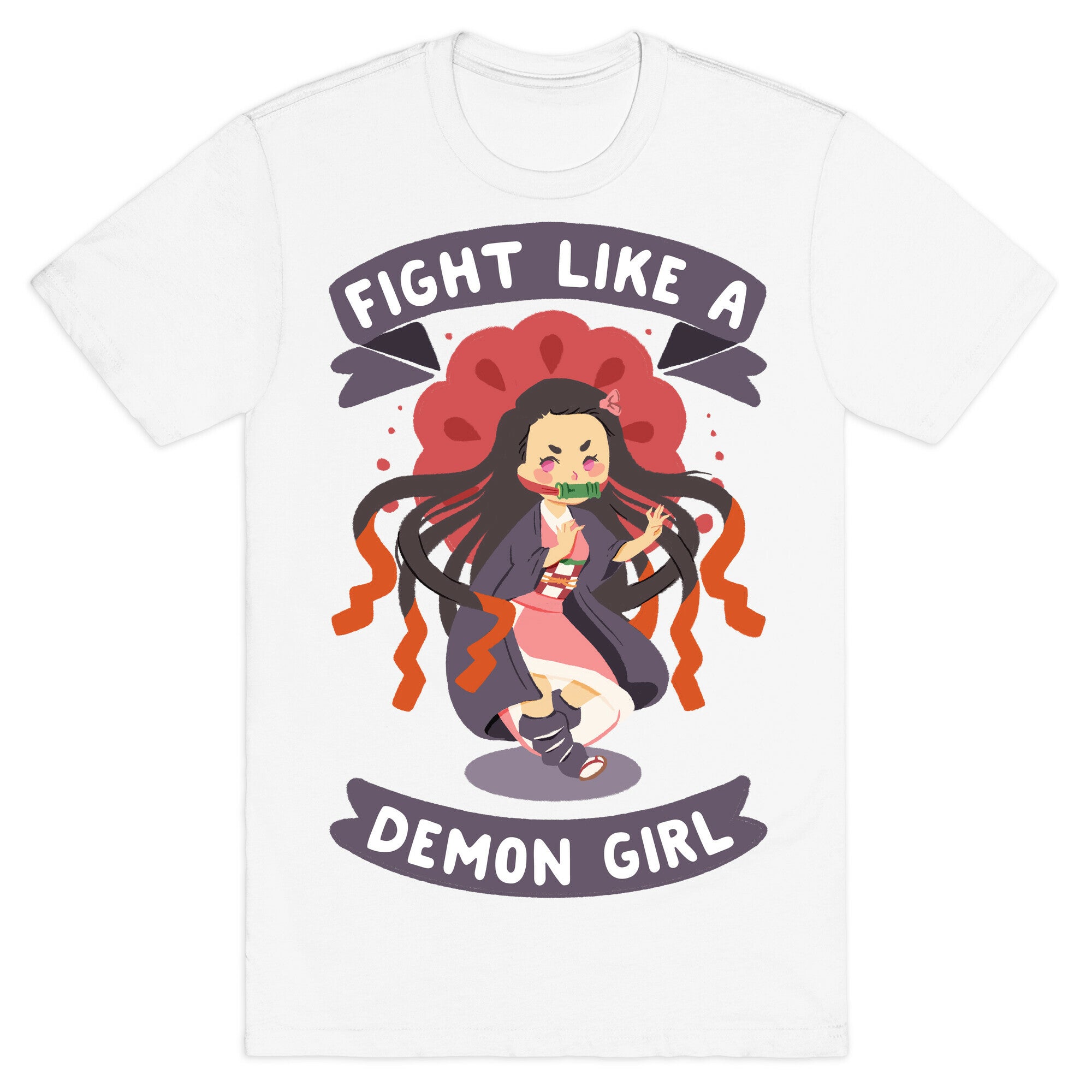 Fight Like a Demon Girl Nezuko T-Shirt