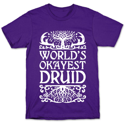 World's Okayest Druid T-Shirt