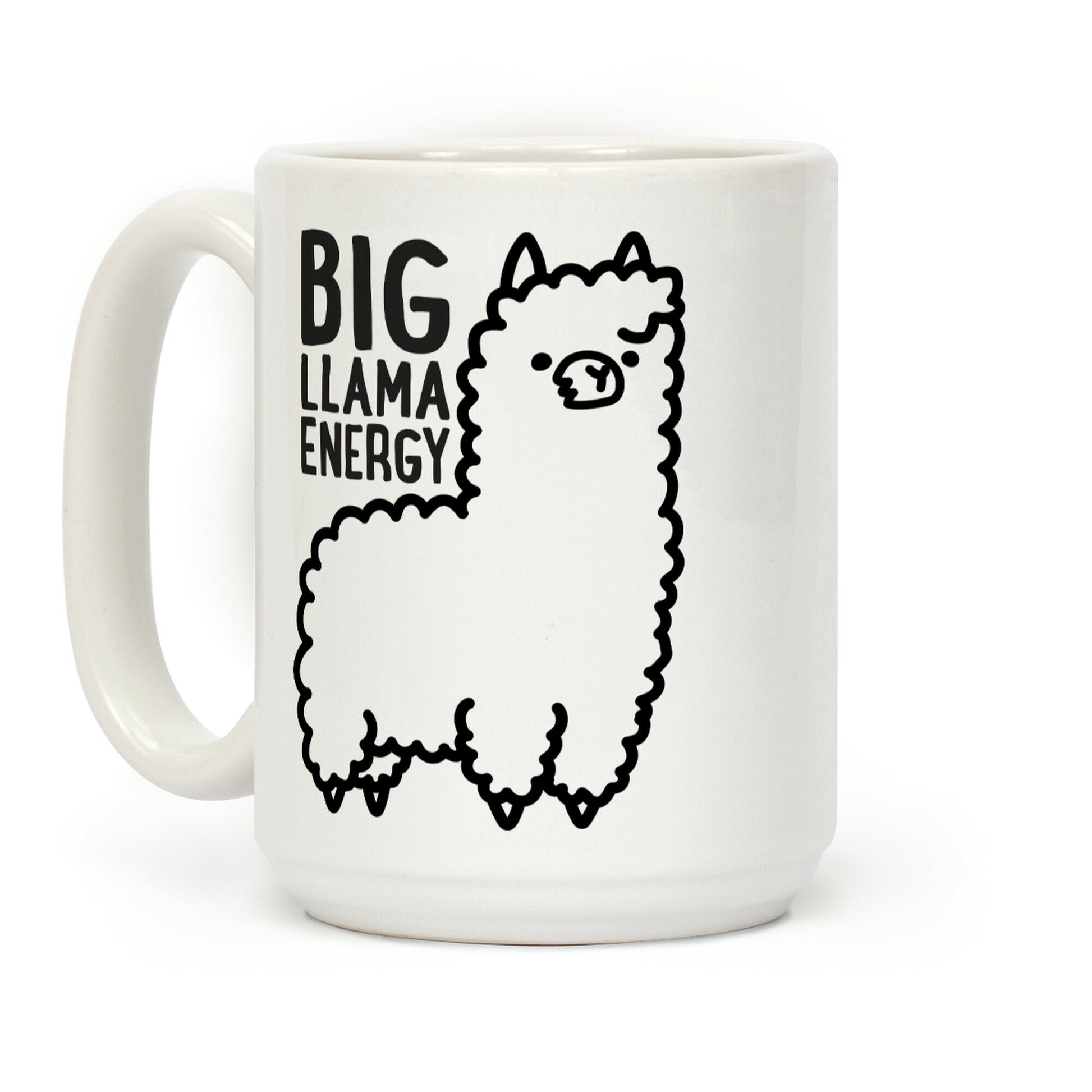 Big Llama Energy Coffee Mug