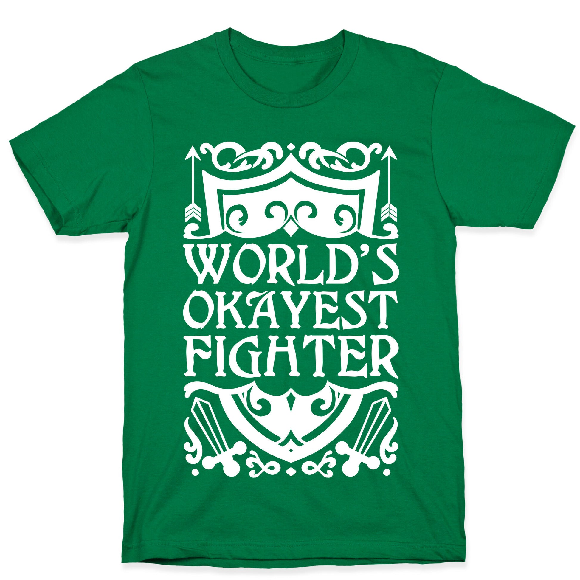 World's Okayest Fighter T-Shirt