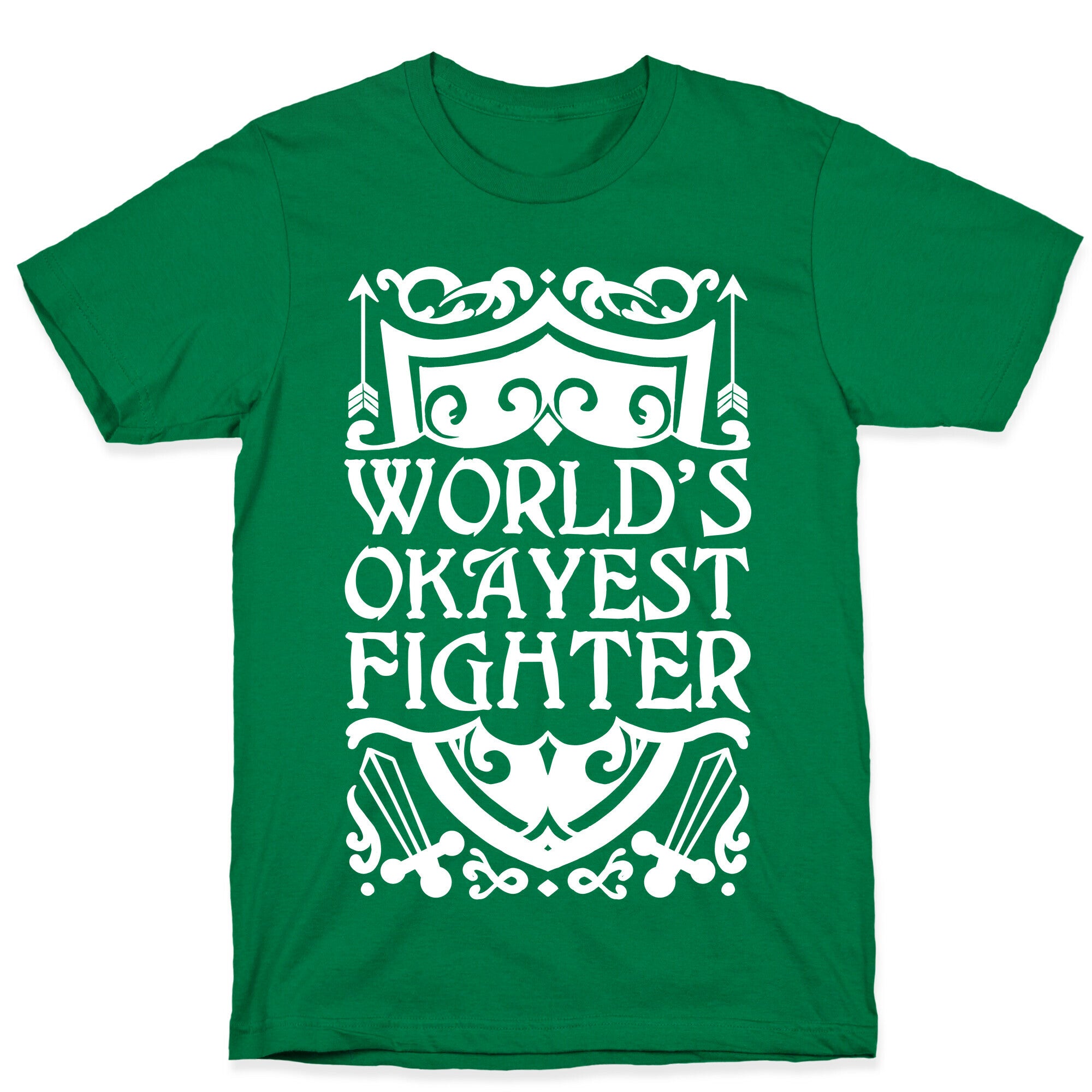 World's Okayest Fighter T-Shirt