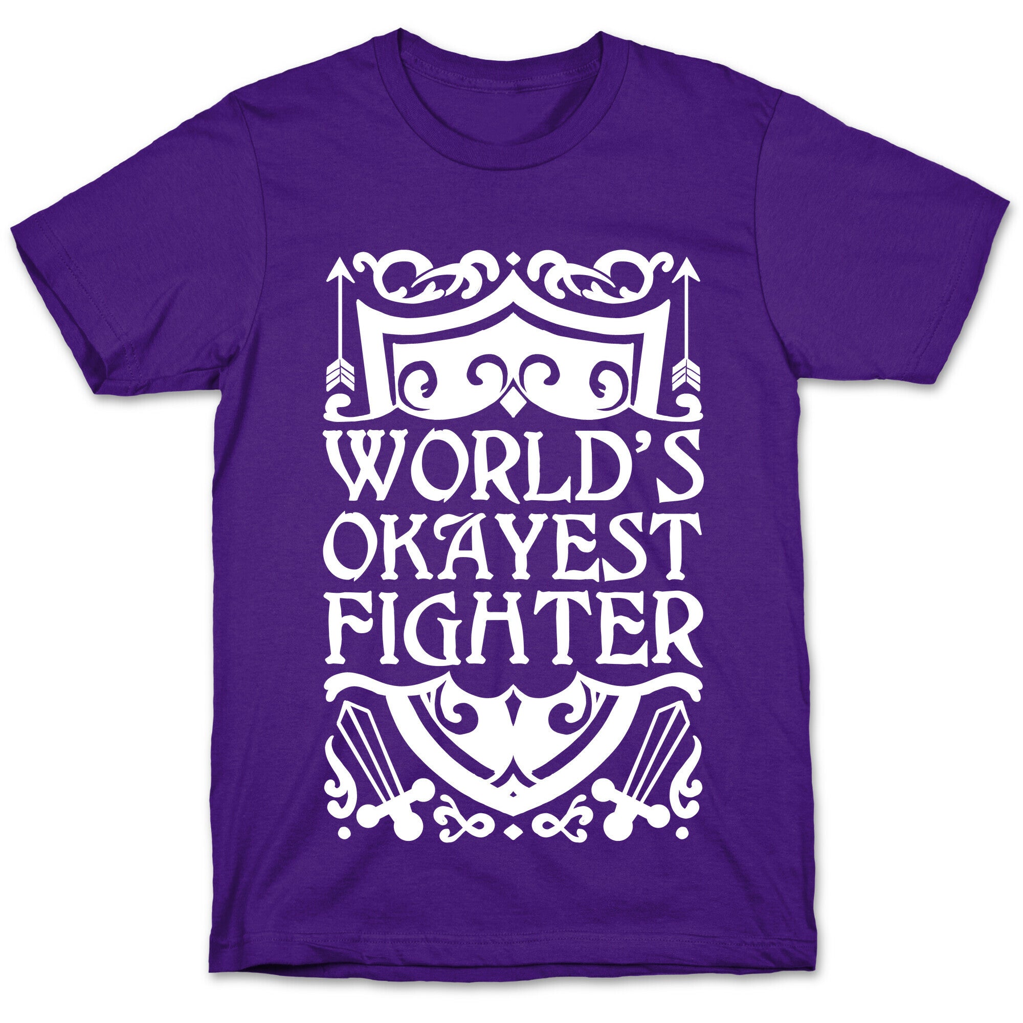 World's Okayest Fighter T-Shirt