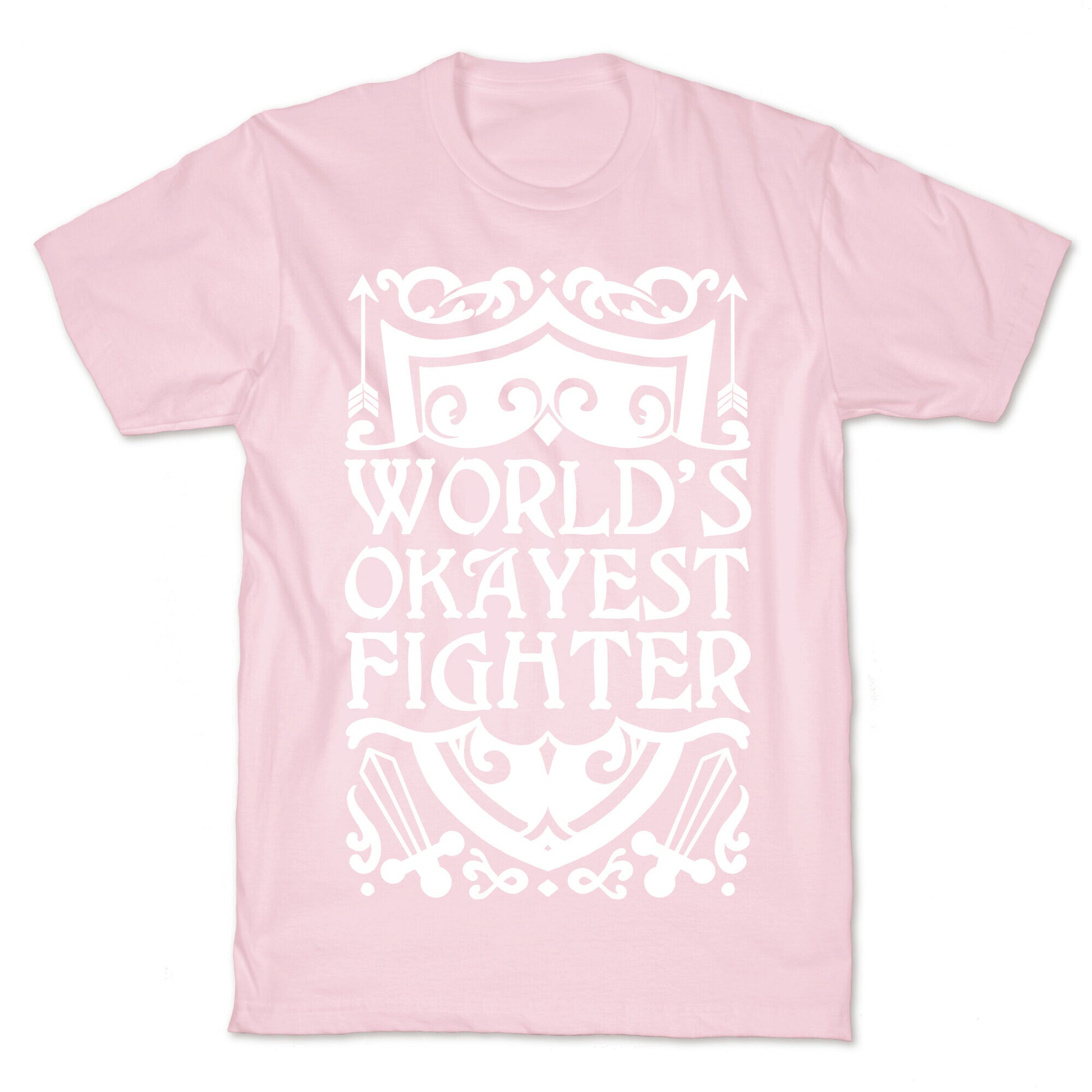 World's Okayest Fighter T-Shirt