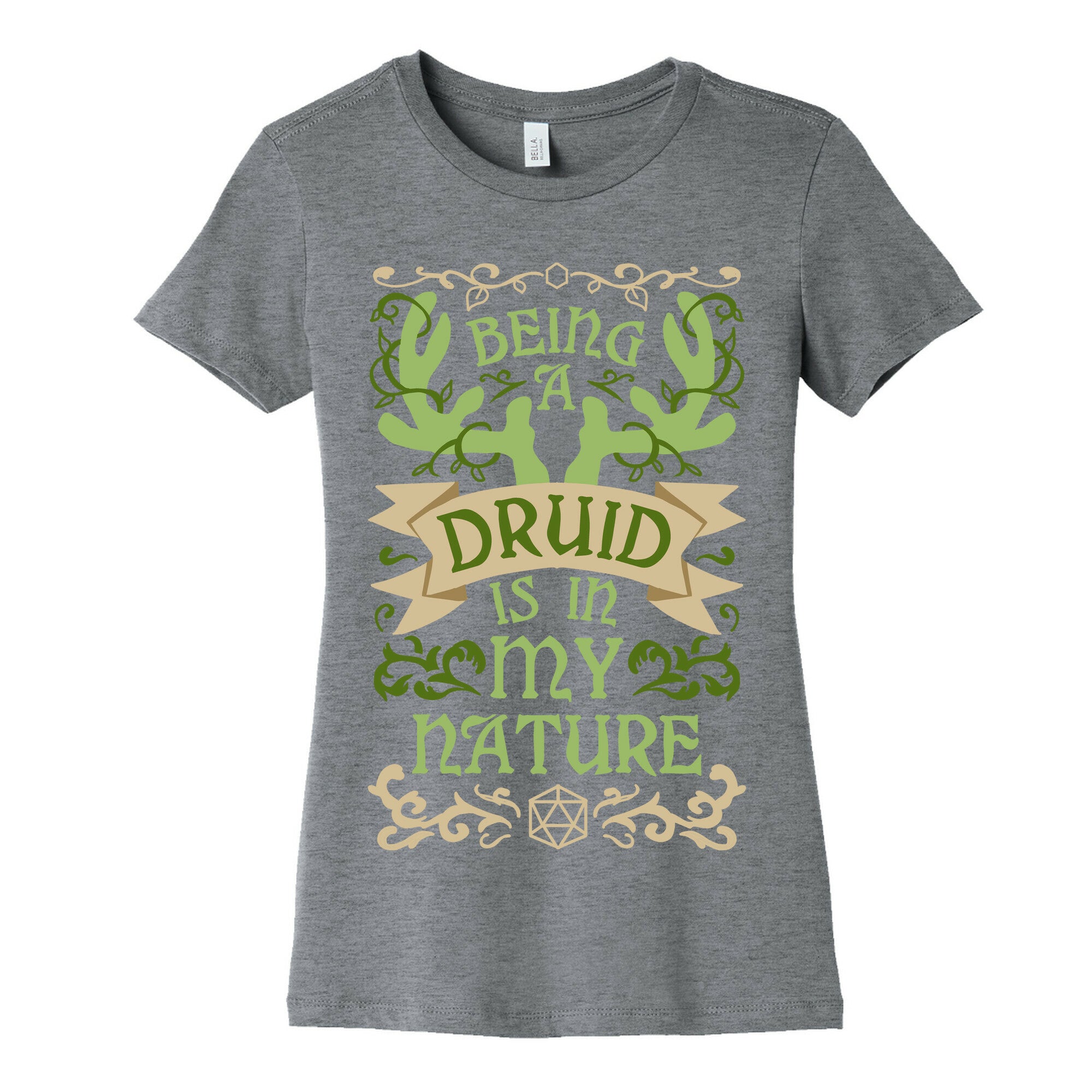 Being A Druid Is In My Nature Women's Cotton Tee