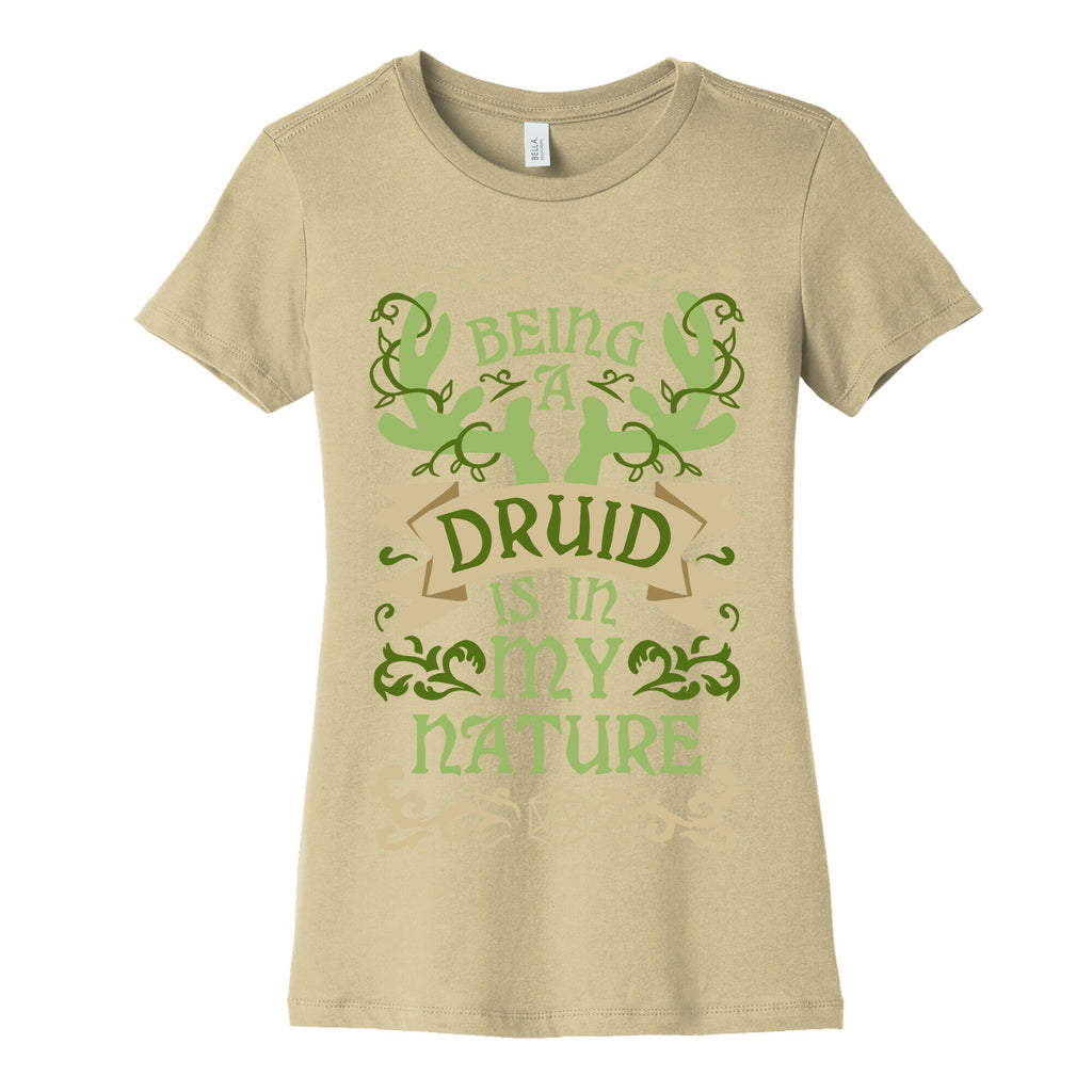 Being A Druid Is In My Nature Women's Cotton Tee