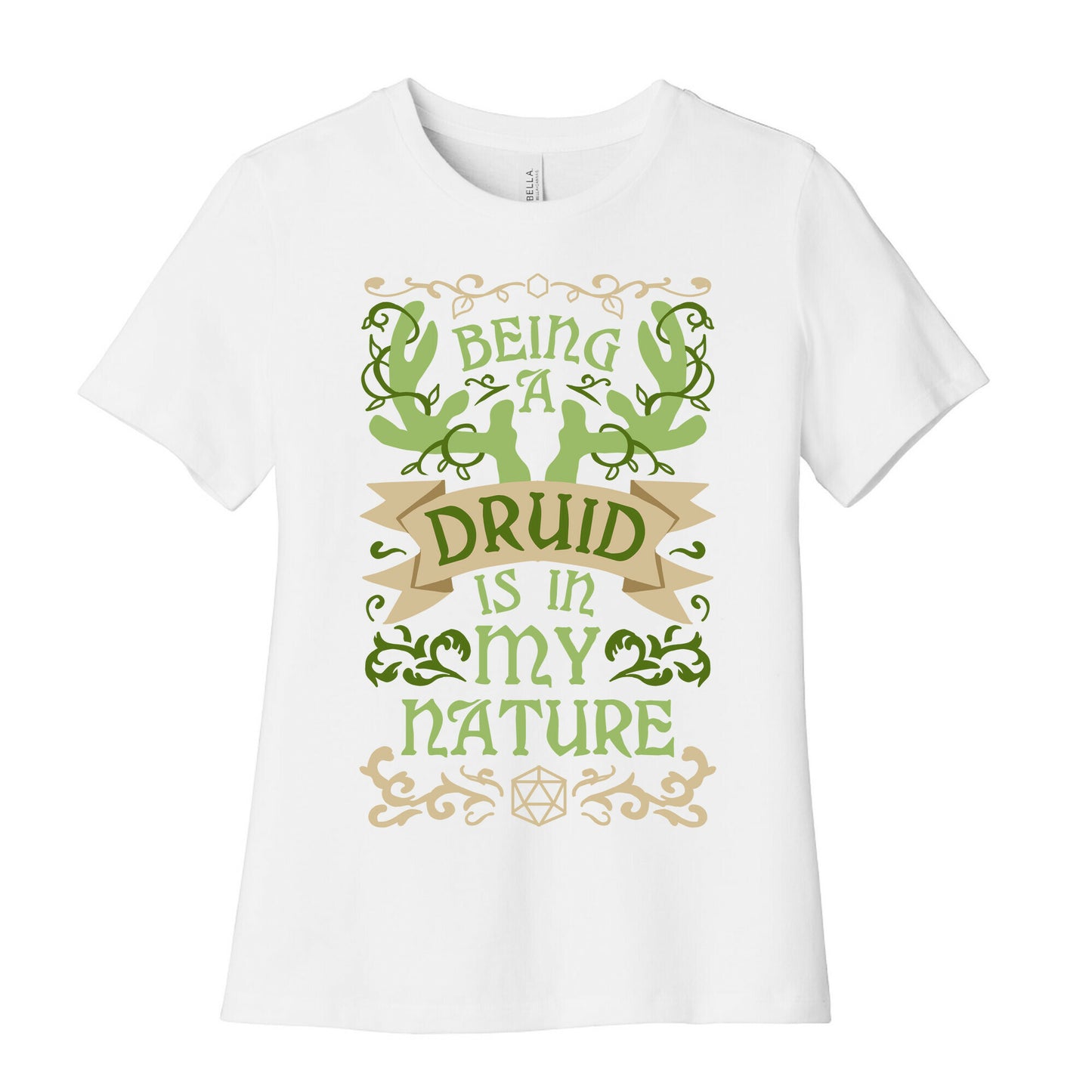 Being A Druid Is In My Nature Women's Cotton Tee