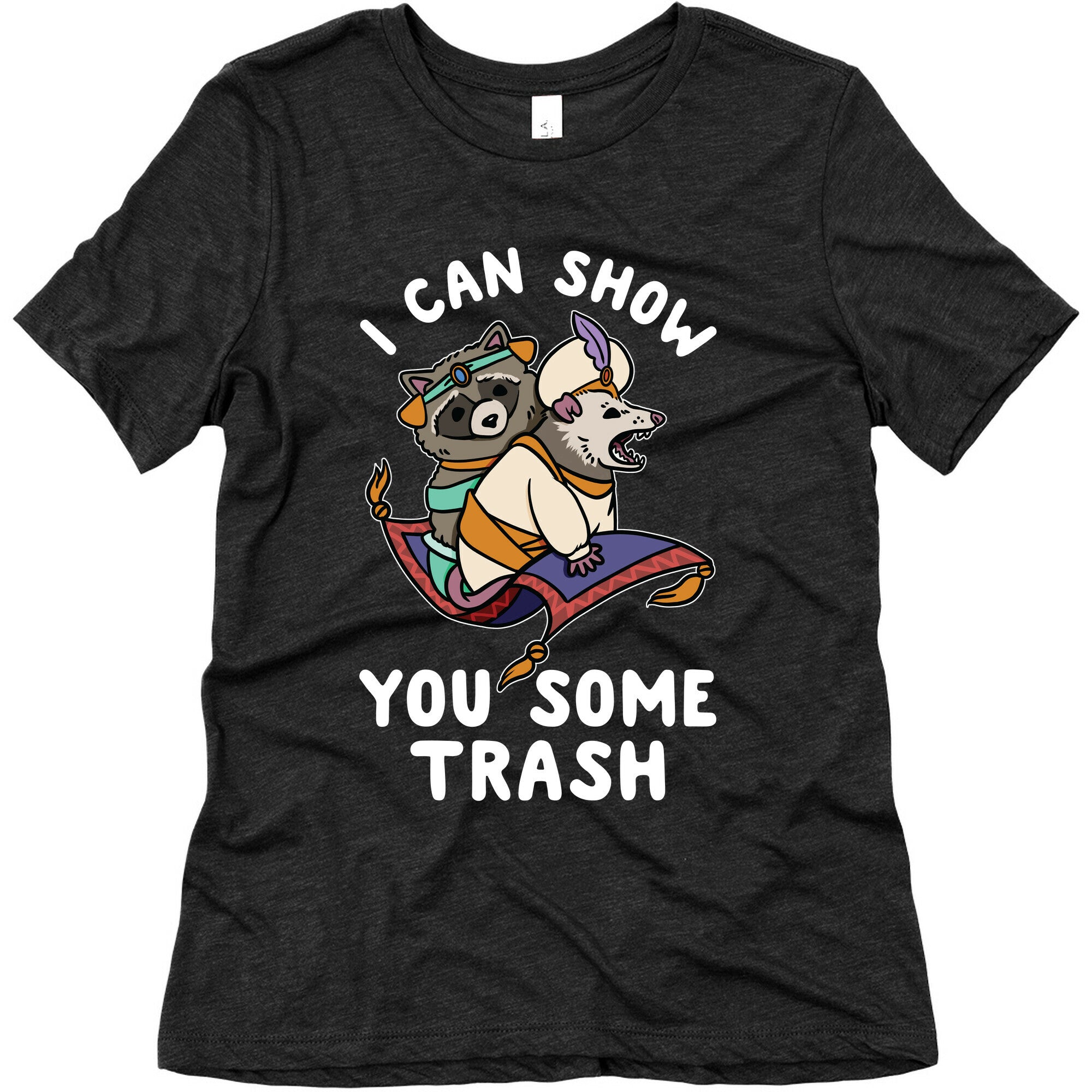 I Can Show You Some Trash Racoon Possum Women's Triblend Tee