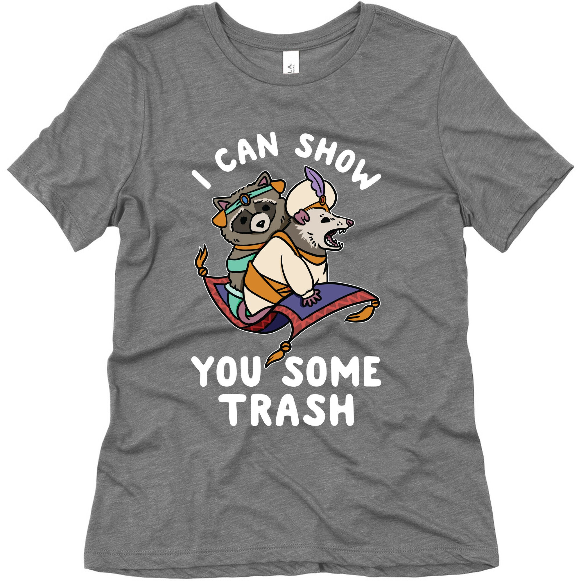 I Can Show You Some Trash Racoon Possum Women's Triblend Tee