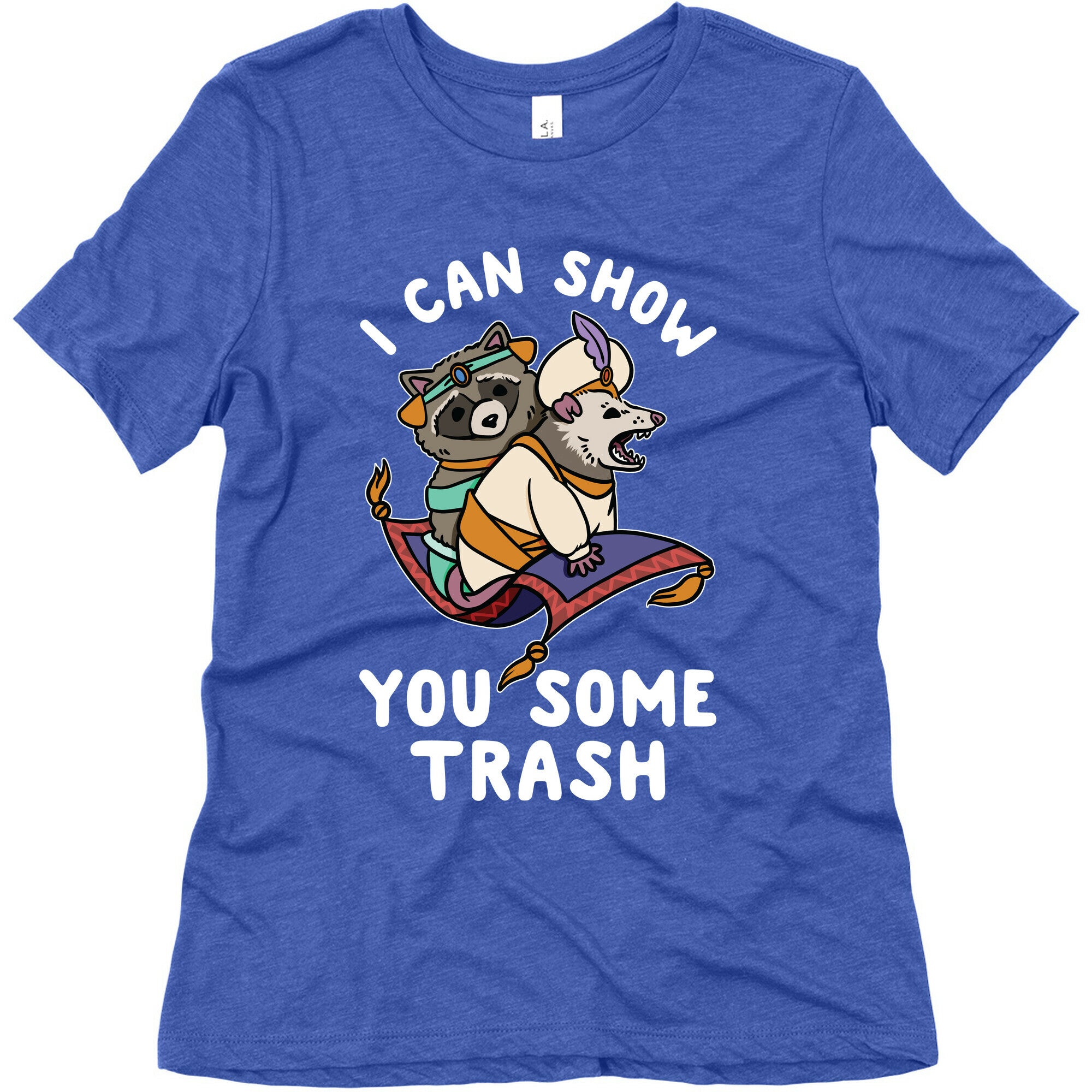 I Can Show You Some Trash Racoon Possum Women's Triblend Tee