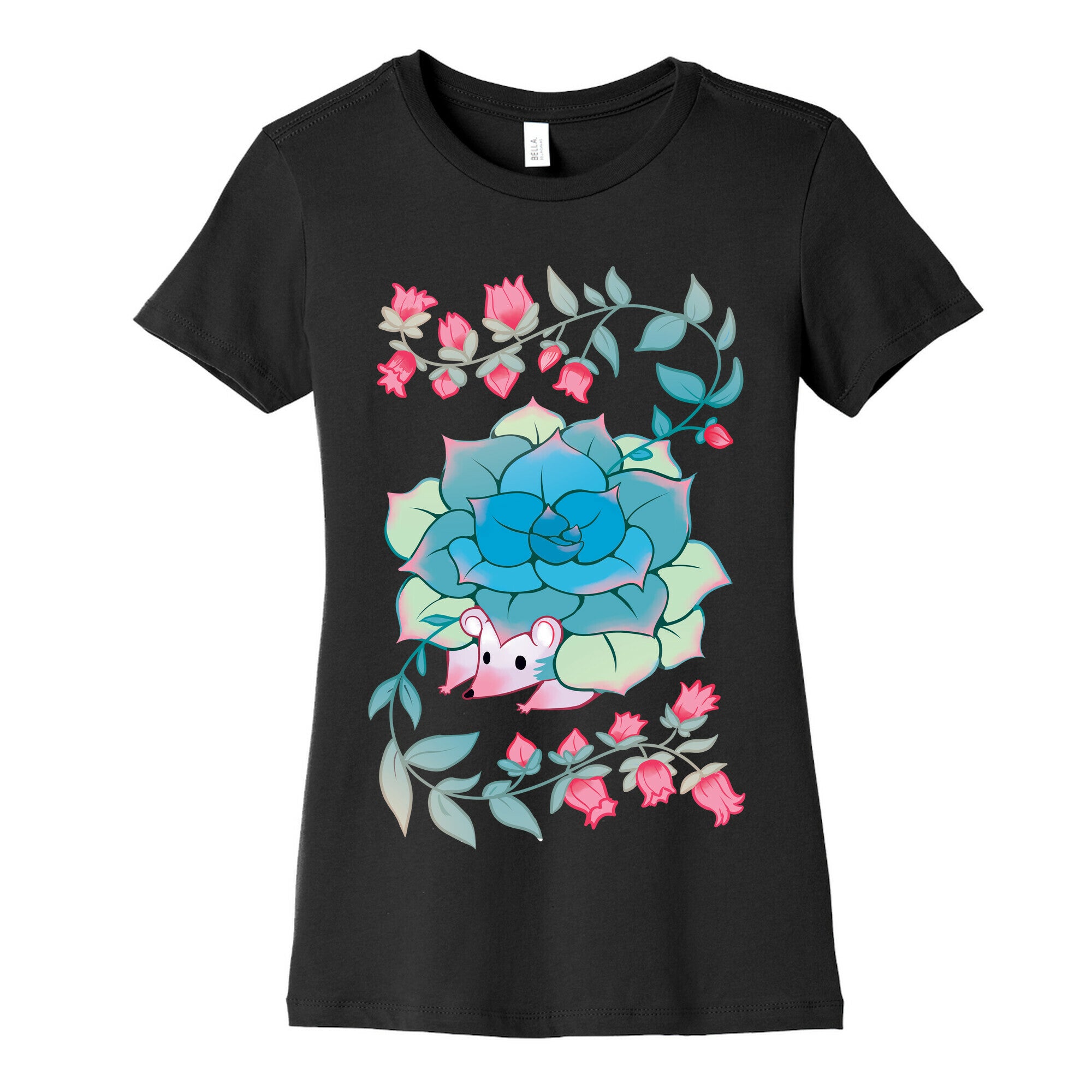 Hedgehog Succulent Women's Cotton Tee