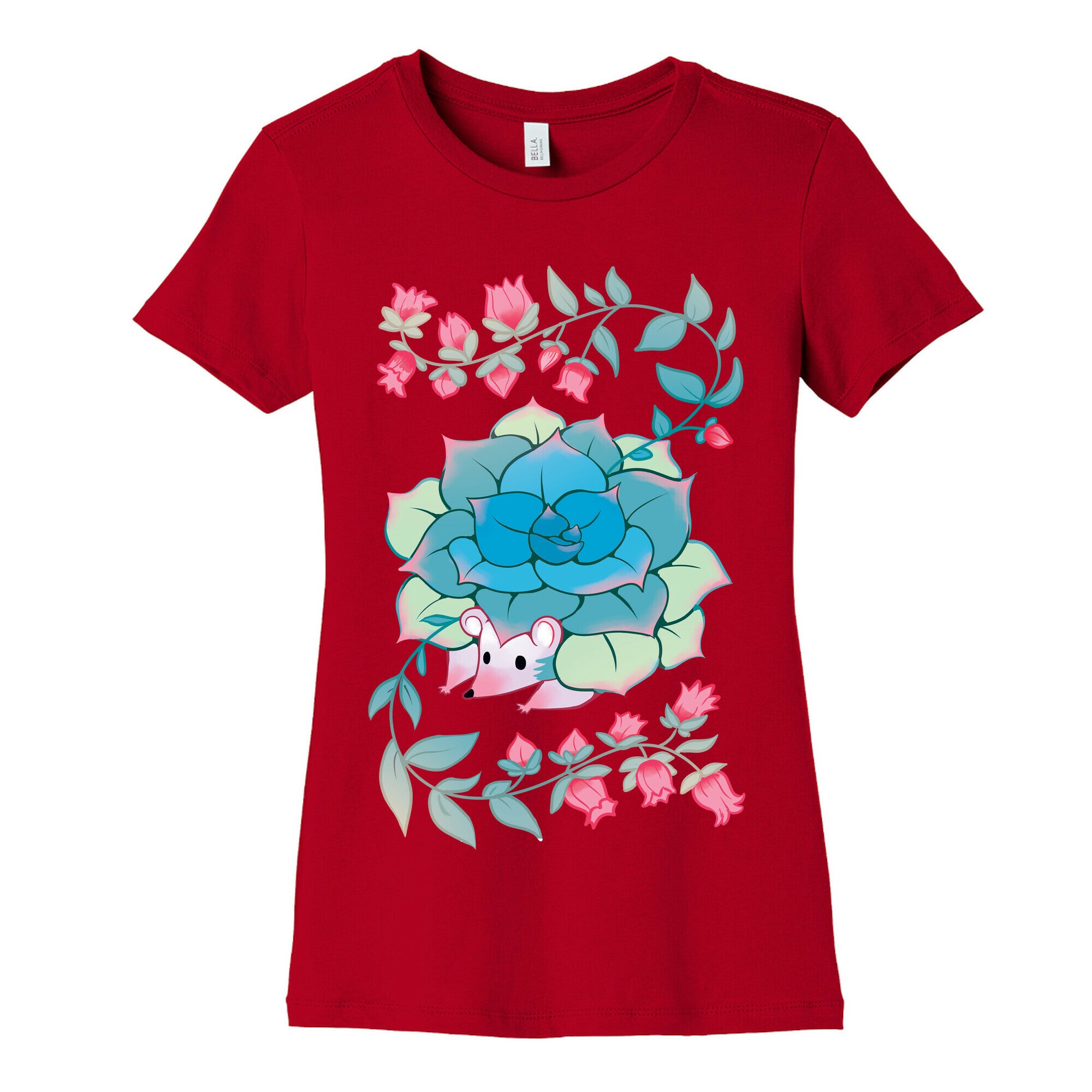 Hedgehog Succulent Women's Cotton Tee