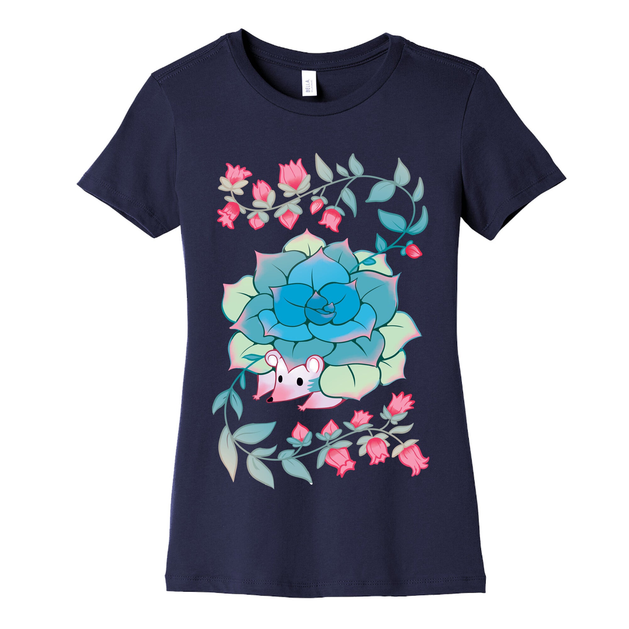 Hedgehog Succulent Women's Cotton Tee