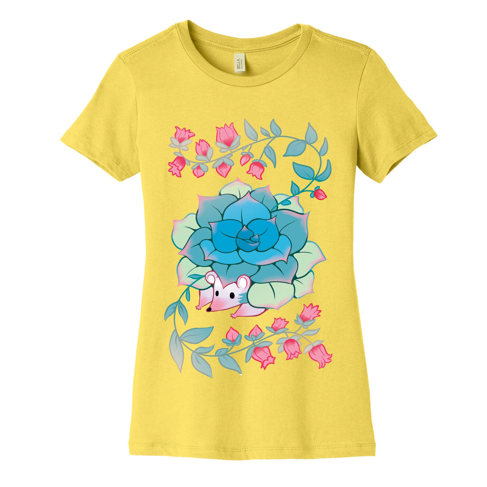 Hedgehog Succulent Women's Cotton Tee