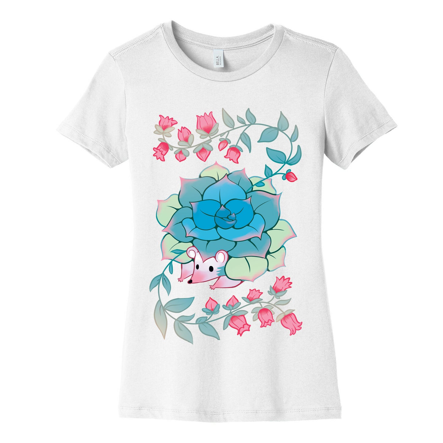 Hedgehog Succulent Women's Cotton Tee