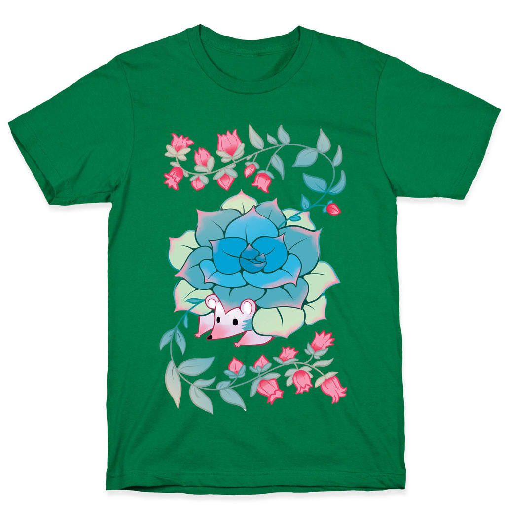 Hedgehog Succulent T-Shirt