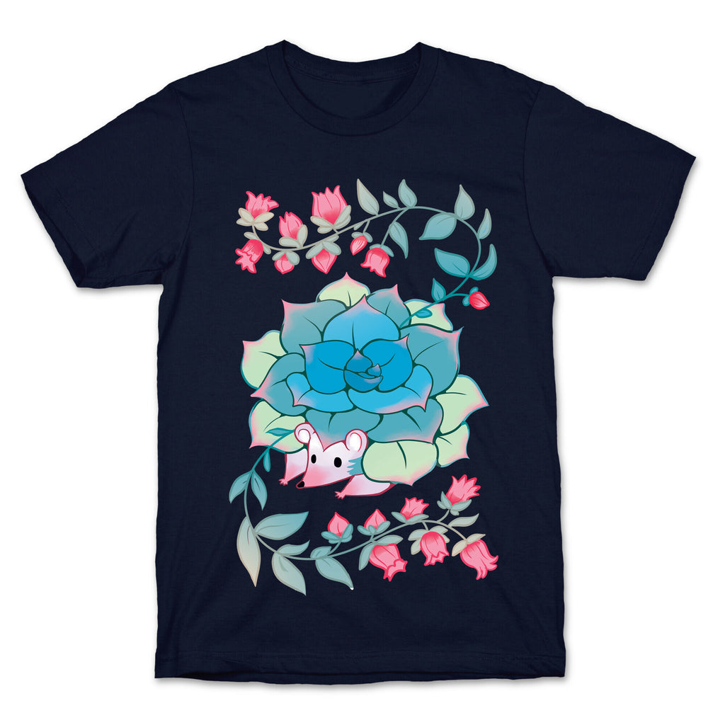 Hedgehog Succulent T-Shirt