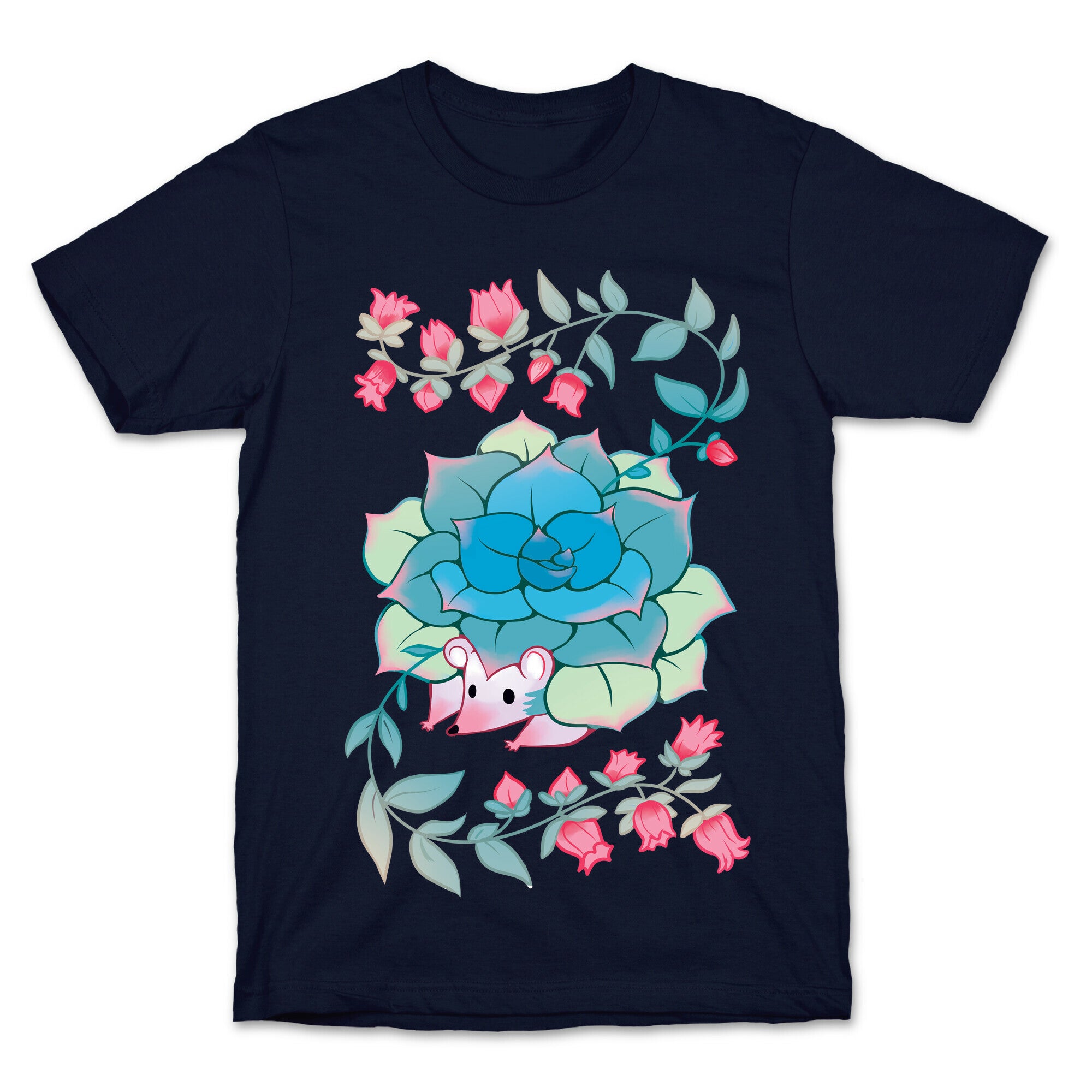 Hedgehog Succulent T-Shirt