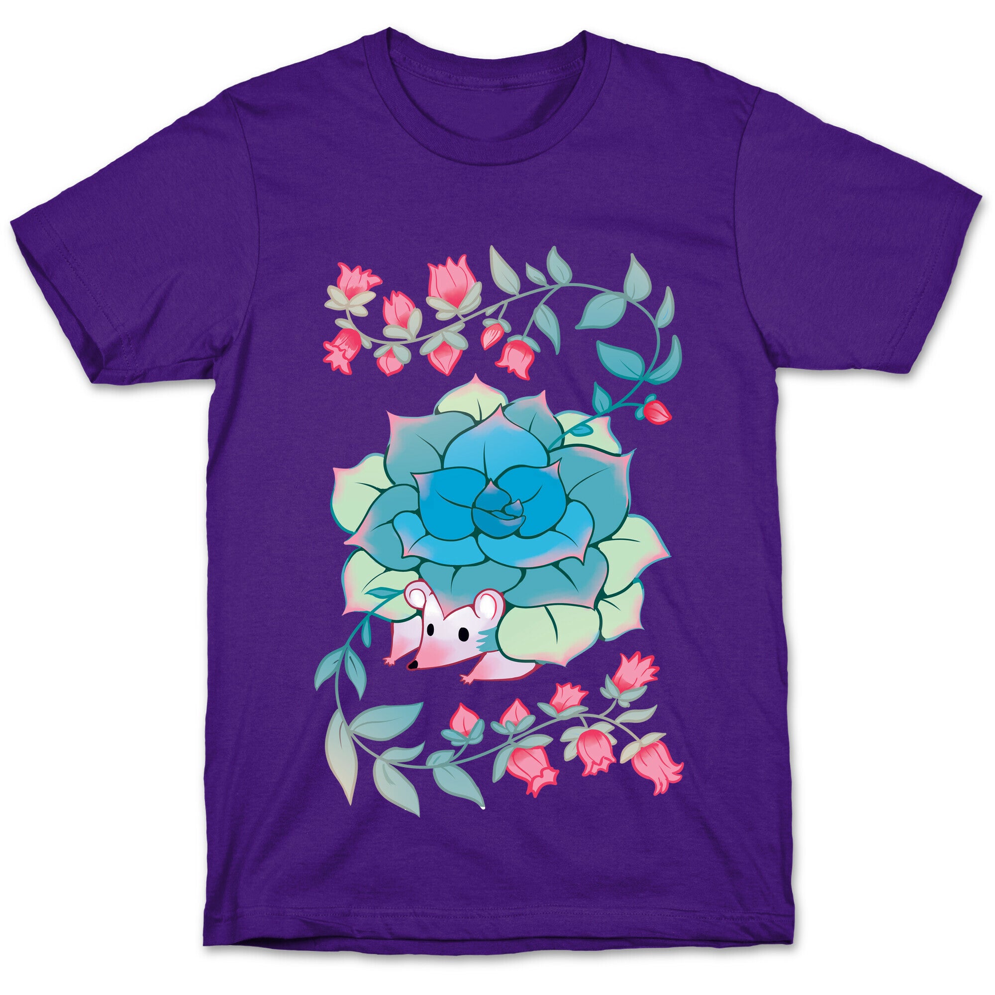 Hedgehog Succulent T-Shirt