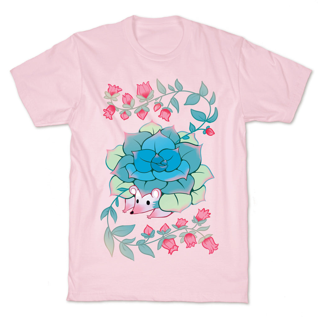 Hedgehog Succulent T-Shirt