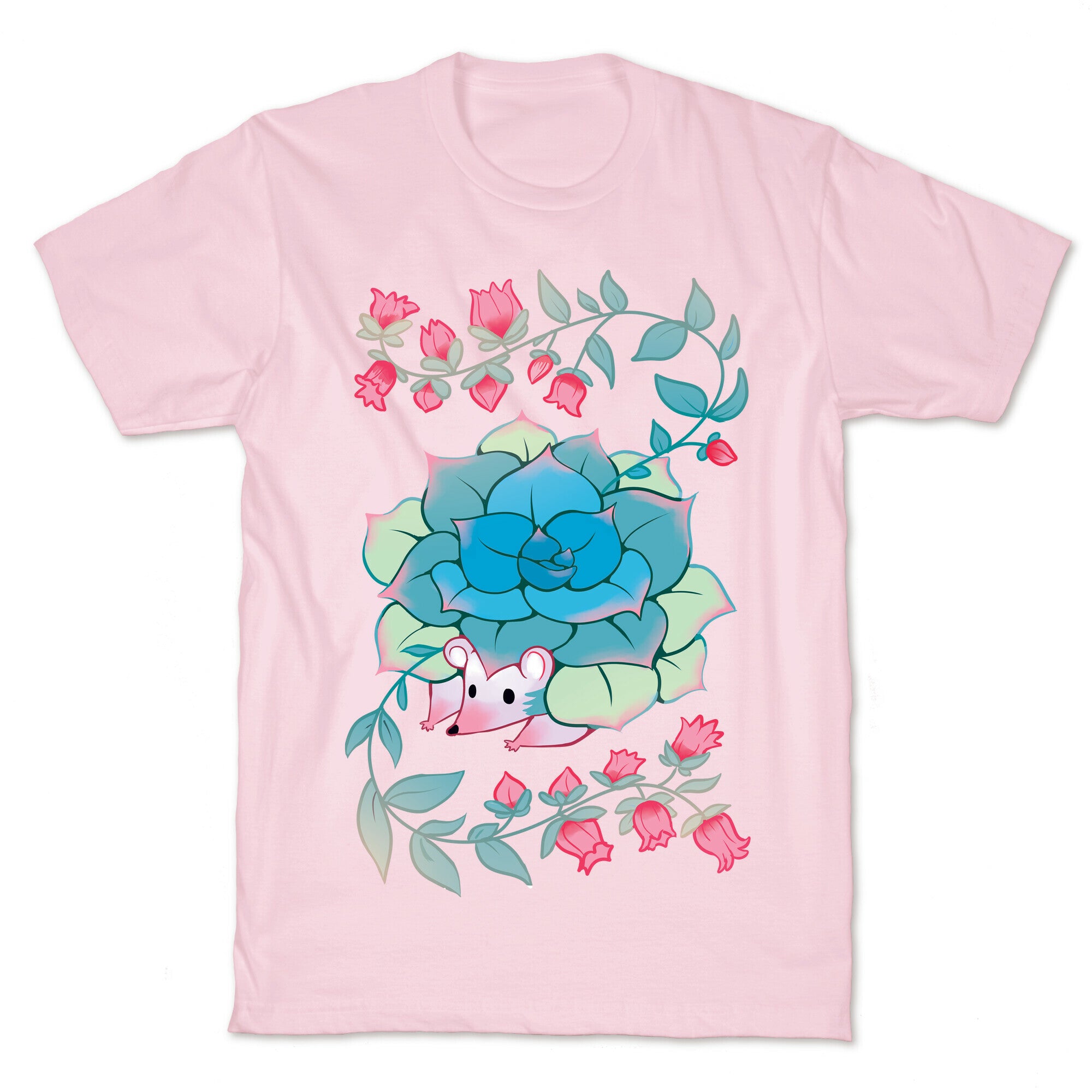Hedgehog Succulent T-Shirt