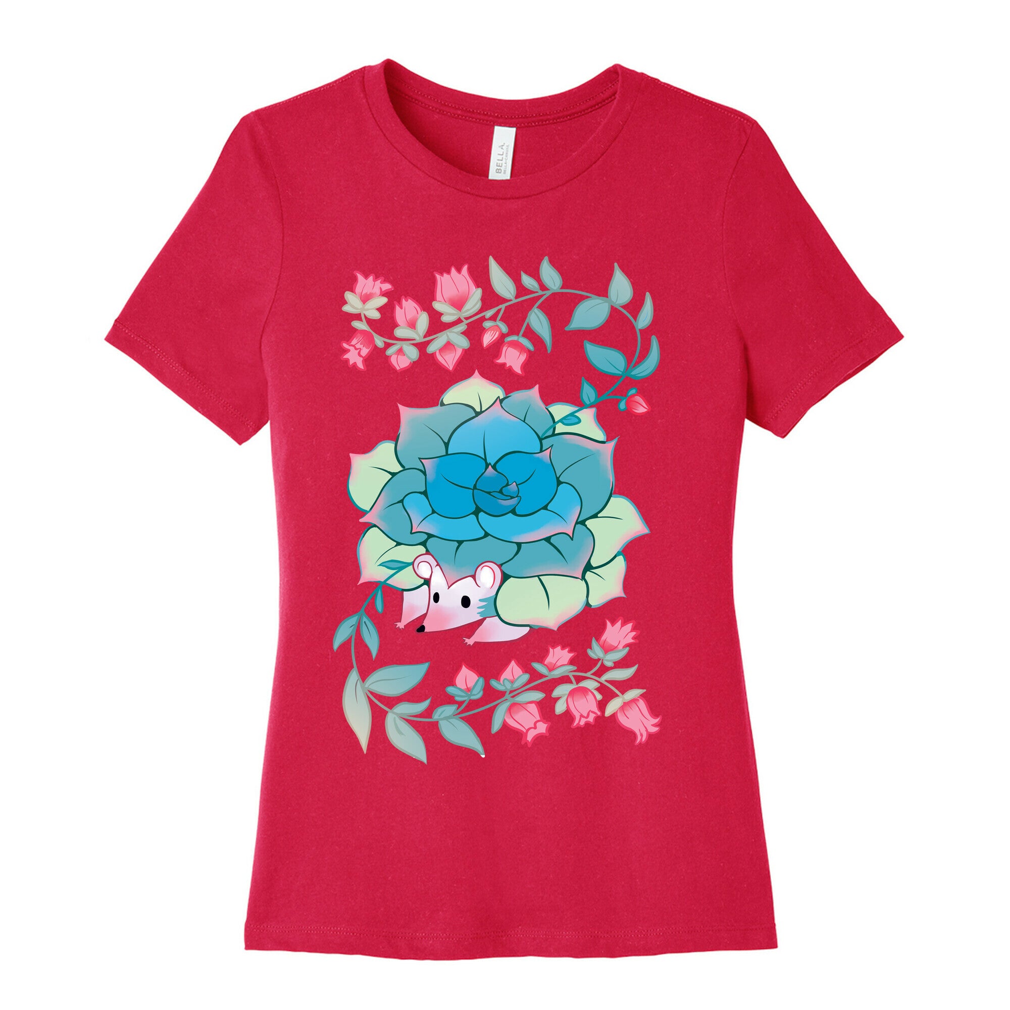 Hedgehog Succulent Women's Cotton Tee