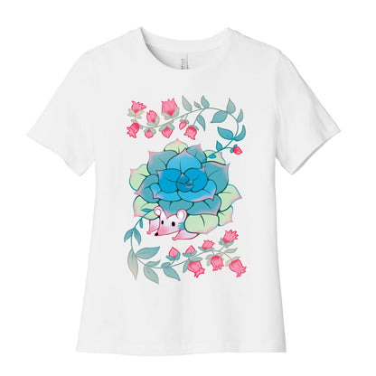 Hedgehog Succulent Women's Cotton Tee