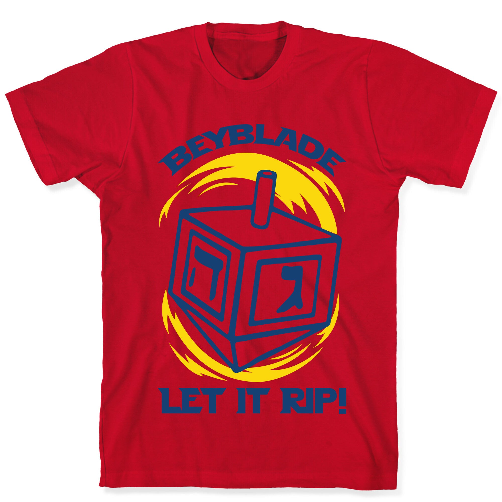Beyblade Let It Rip Dreidel  T-Shirt