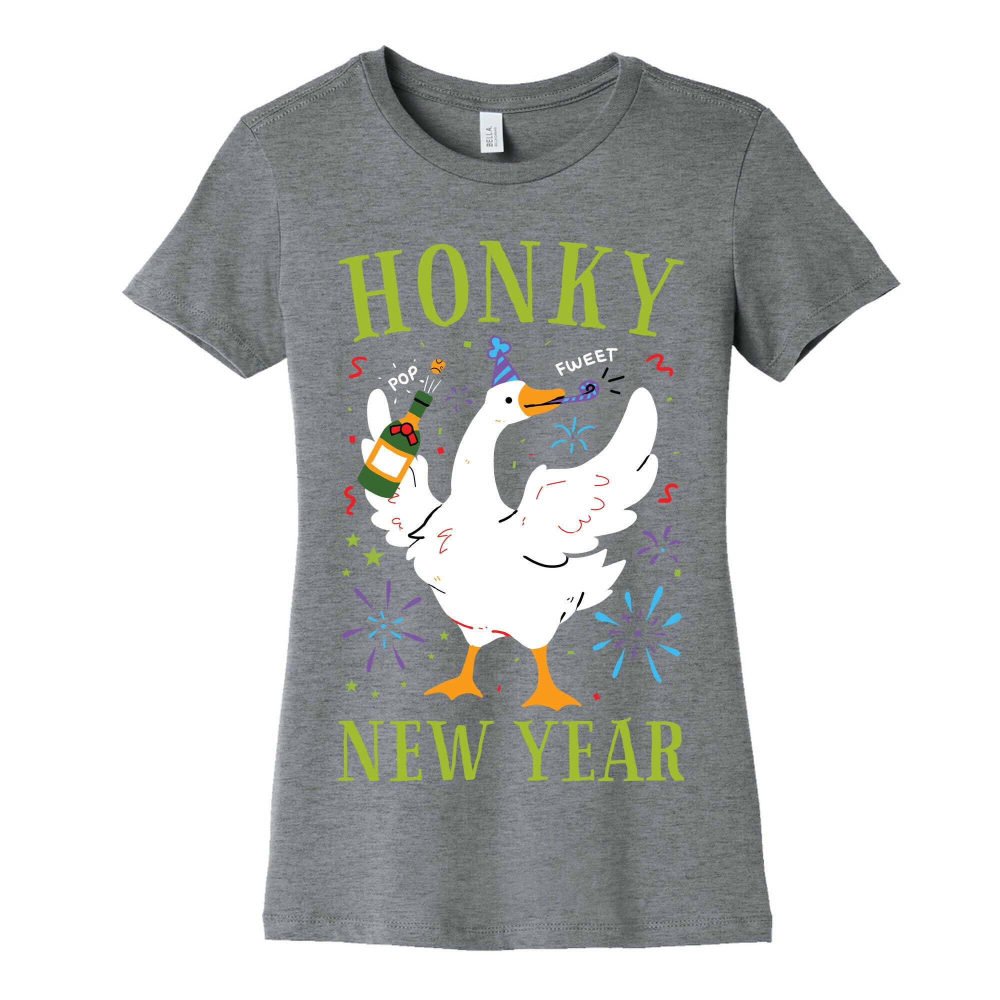 Honky New Year Women's Cotton Tee
