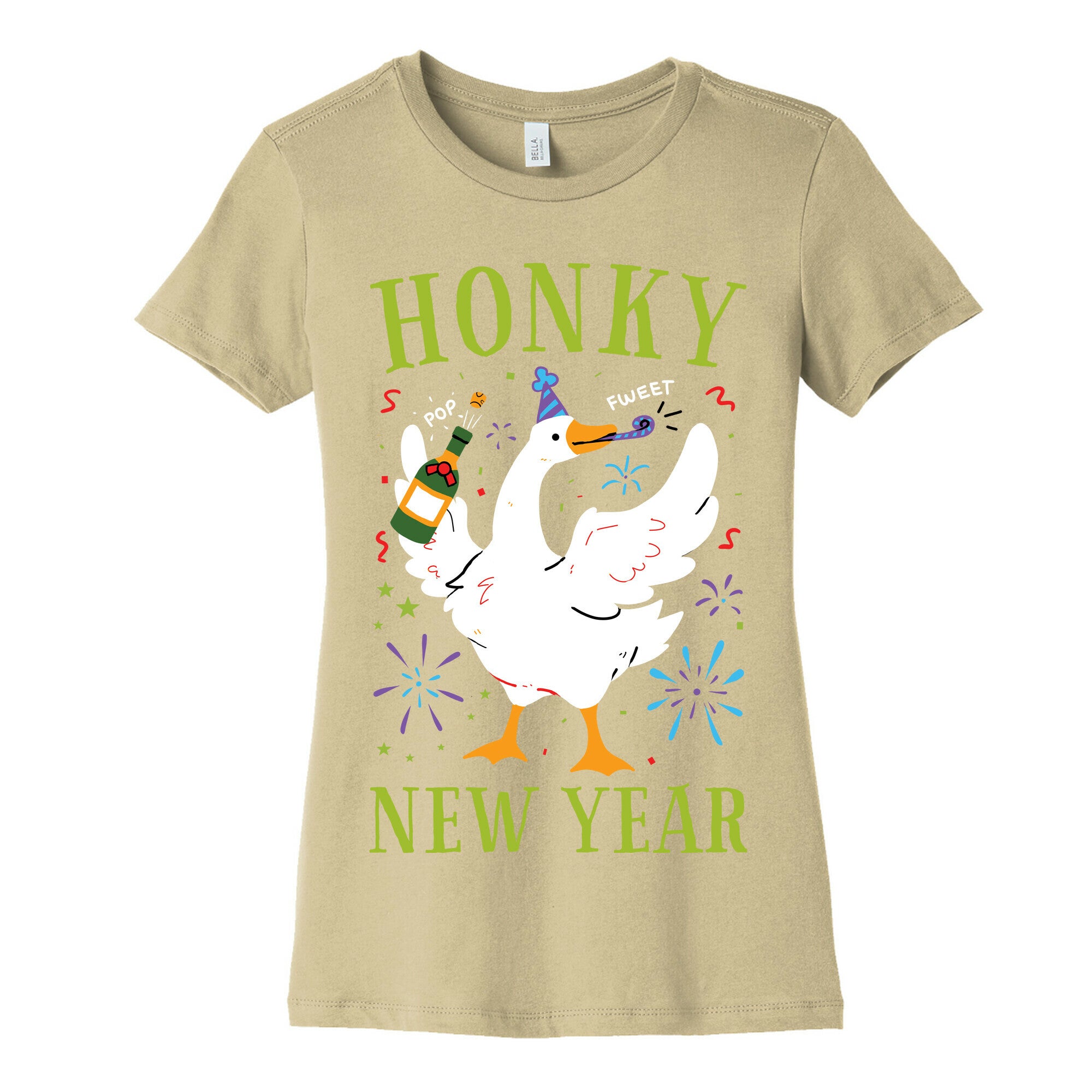 Honky New Year Women's Cotton Tee