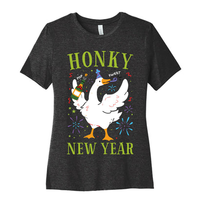 Honky New Year Women's Cotton Tee