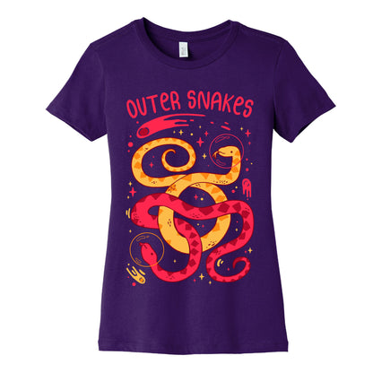 Outer Snakes Women's Cotton Tee