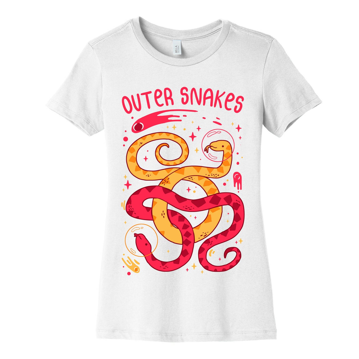 Outer Snakes Women's Cotton Tee