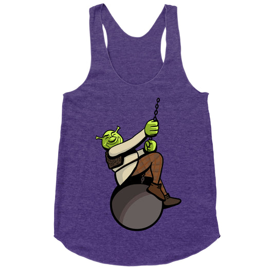 Shreking Ball Racerback Tank
