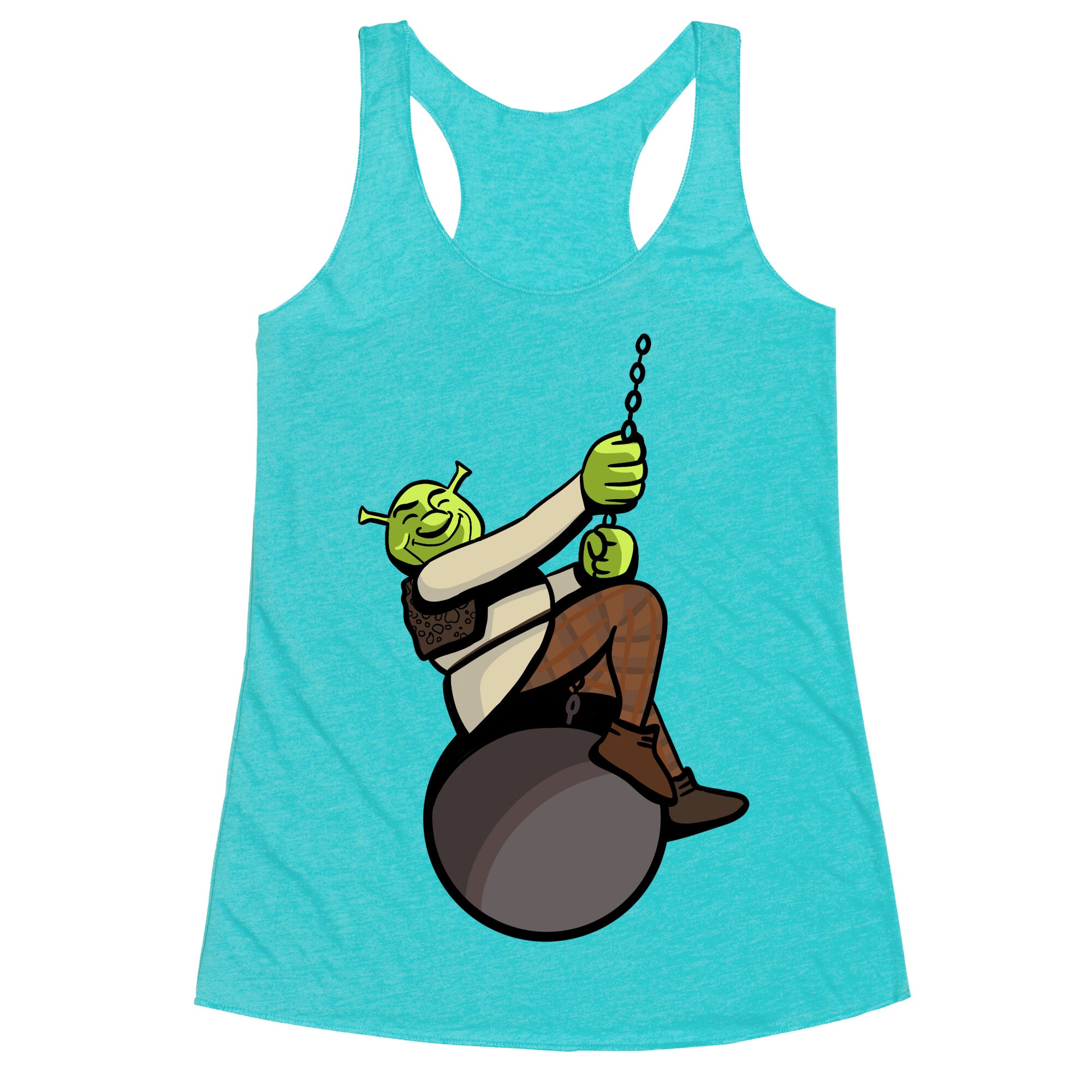 Shreking Ball Racerback Tank