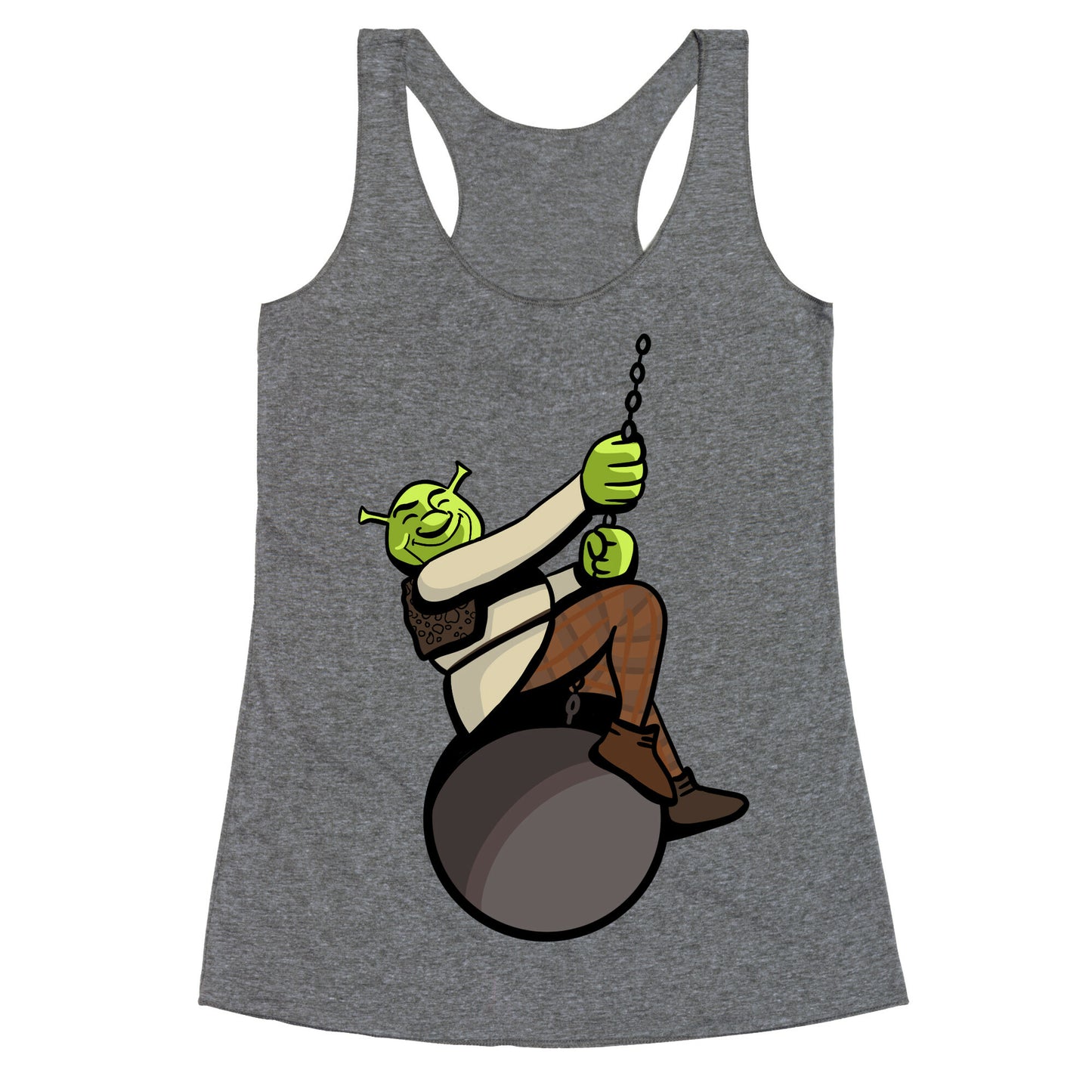 Shreking Ball Racerback Tank