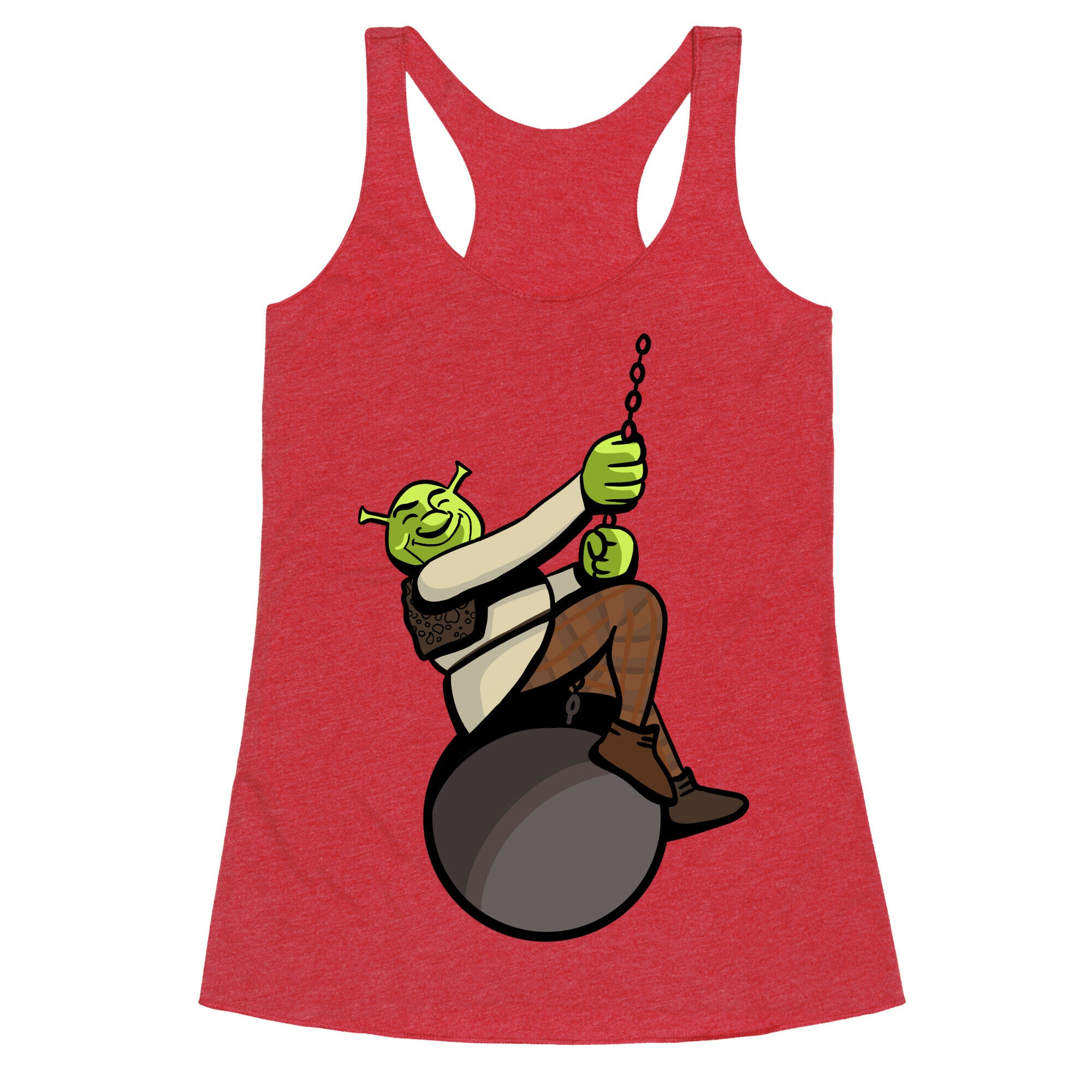 Shreking Ball Racerback Tank