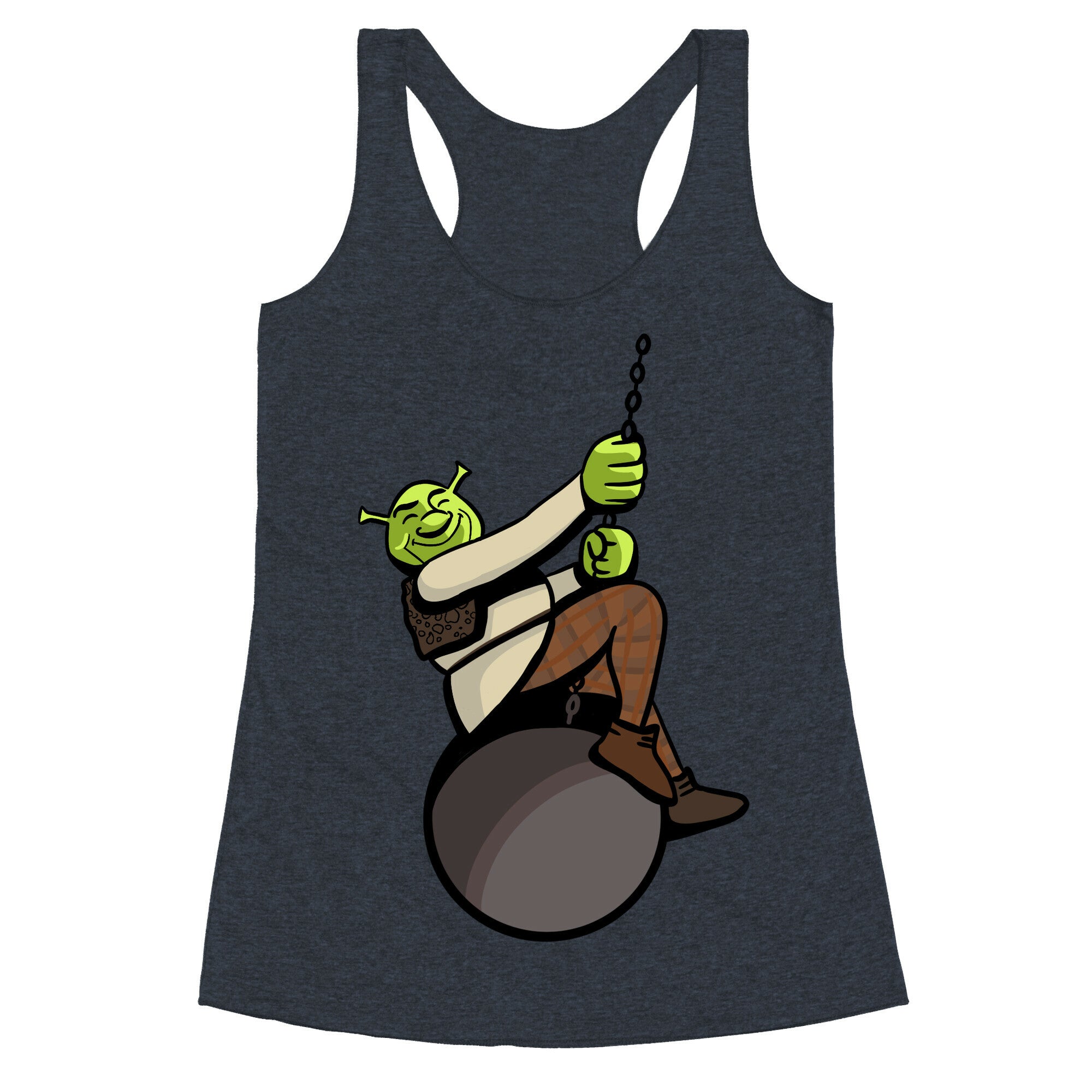 Shreking Ball Racerback Tank