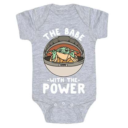 The Babe With the Power Parody Baby One Piece