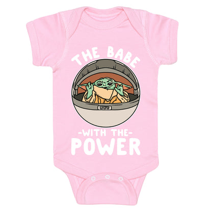 The Babe With the Power Parody Baby One Piece