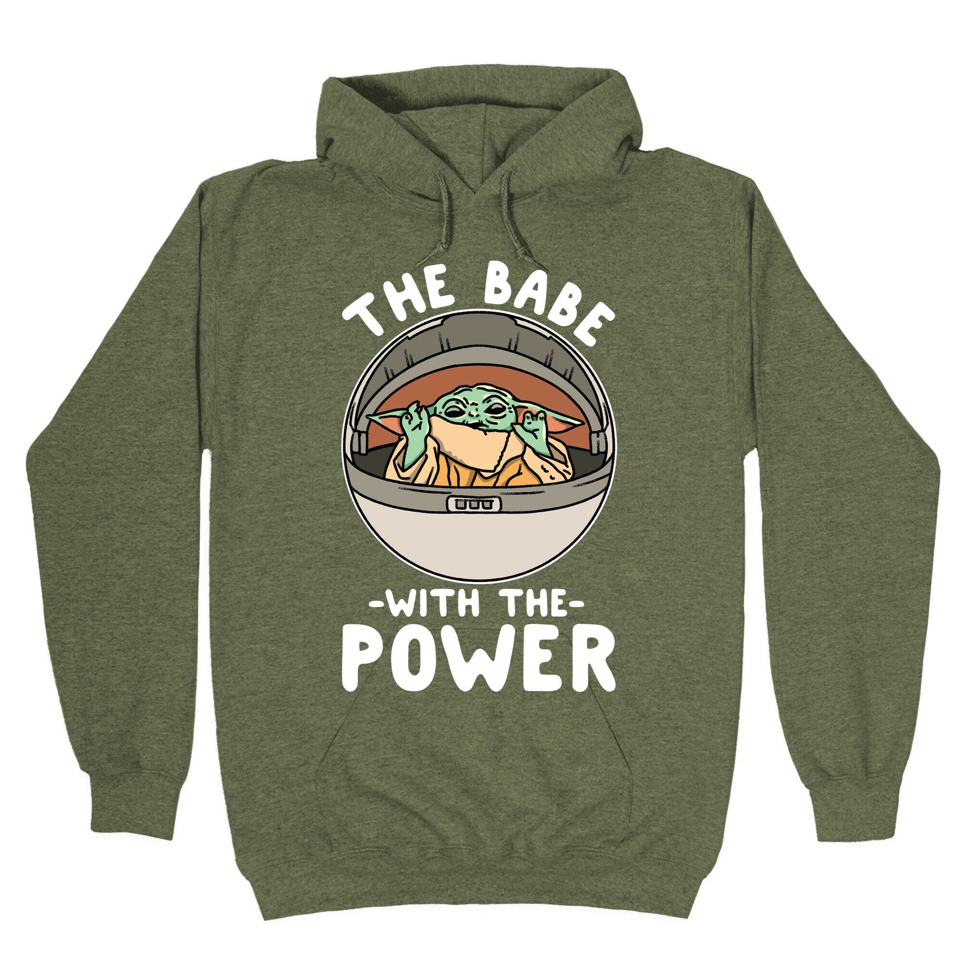 The Babe With the Power Parody Hoodie