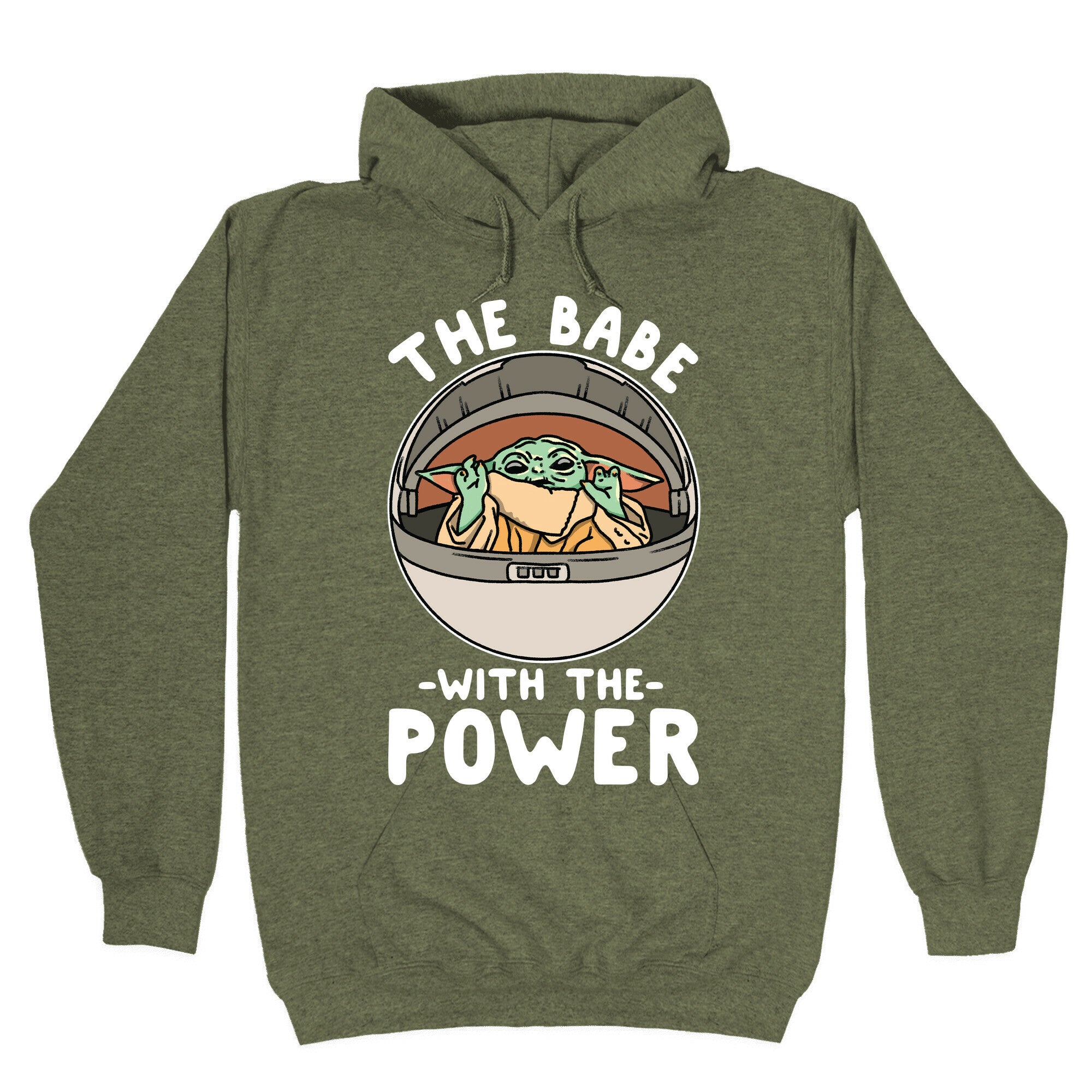 The Babe With the Power Parody Hoodie