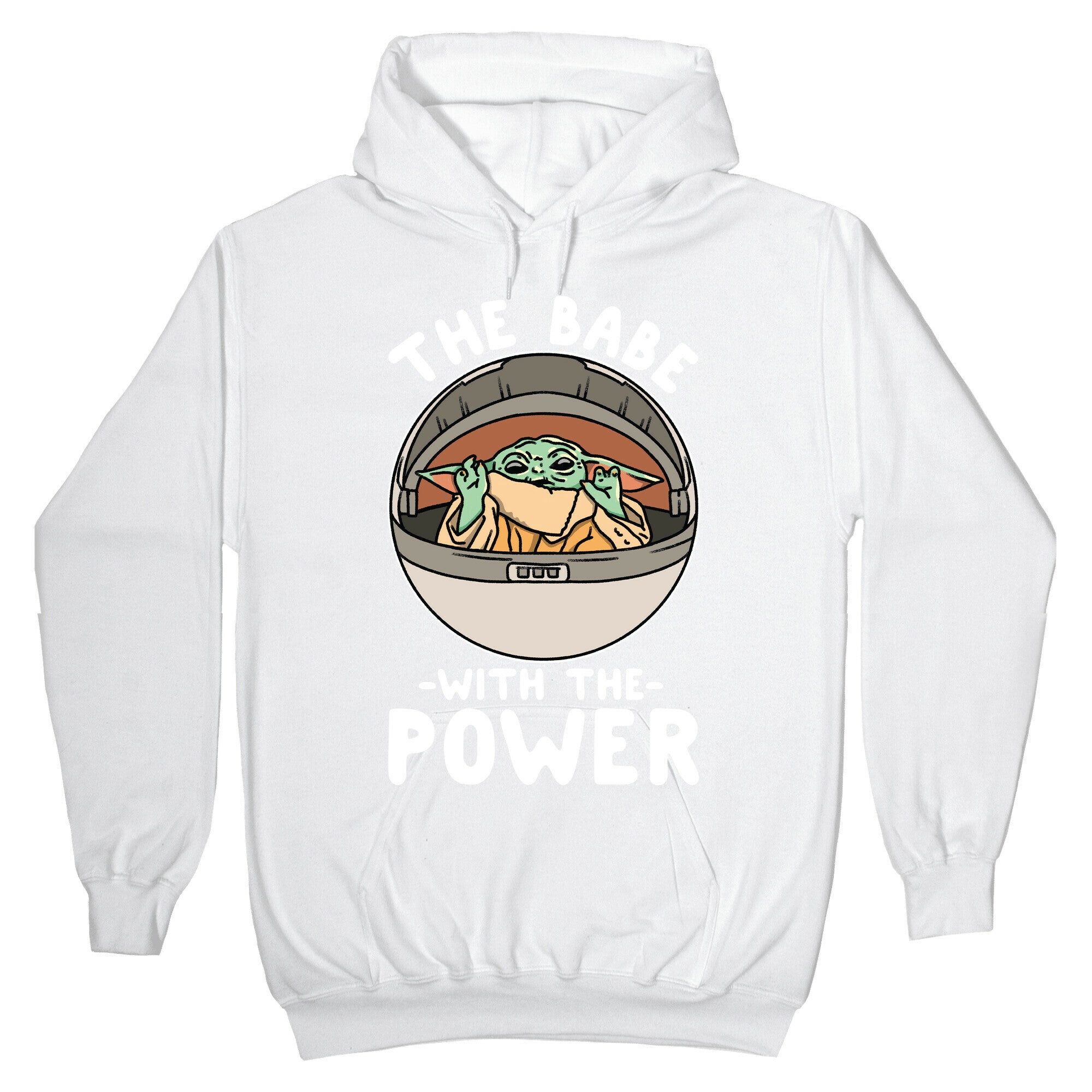 The Babe With the Power Parody Hoodie