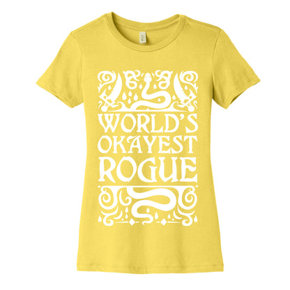 World's Okayest Rogue Women's Cotton Tee