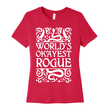World's Okayest Rogue Women's Cotton Tee