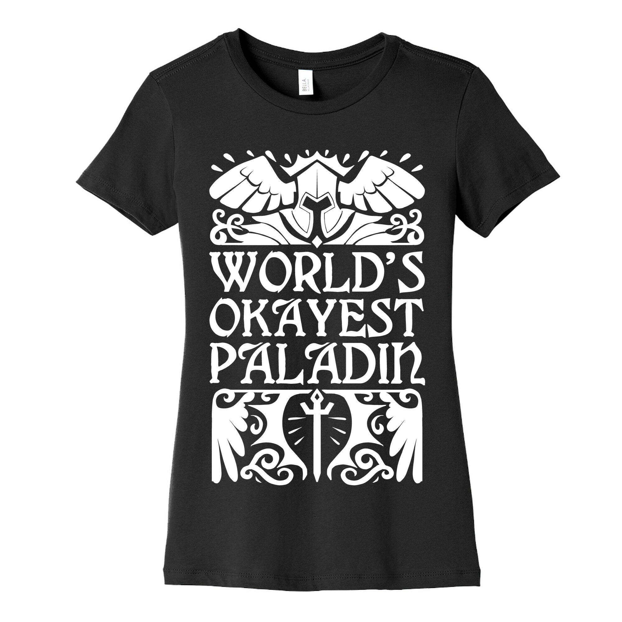 World's Okayest Paladin Women's Cotton Tee